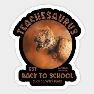 Teachesaurus Sticker